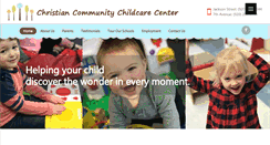 Desktop Screenshot of christiancommunitycc.org